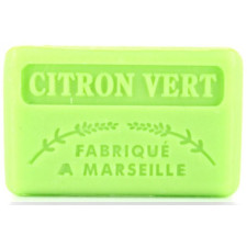SAVON DE MARSEILLE VEGETAL CITRON VERT 125G