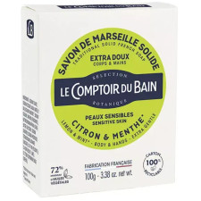 SAVON SOLIDE DE MARSEILLE CITRON MENTHE