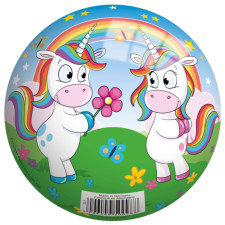MINI BALLE LICORNE EN VINYLE 13 CM