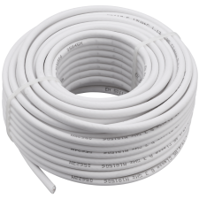 COURONNE DE CABLE TV 50M DEBFLEX DEB225030 - VATCA TV17 - BLANC