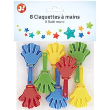 CLAQUETTES A MAINS LES PETITS CADEAUX X8
