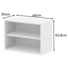CAISSON DE CUISINE HAUT RB SYSTEM CA3BLA428600H 42,8X60 CM - BLANC