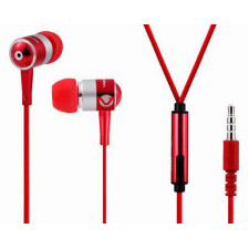 ECOUTEURS FILAIRES VOLKANO VSN202-RED V2 STANNIC SERIE ROUGE