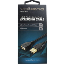 CABLE D'EXTENSION VOLKANO VK-20017 BK 2M NOIR