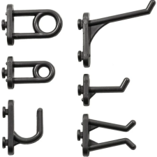 LOT DE 30 CROCHETS PANNEAUX MURAUX PLASTIQUE