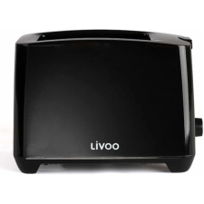 GRILLE-PAIN 2 FENTES LIVOO DOD162N 750W 7 POSITIONS NOIR
