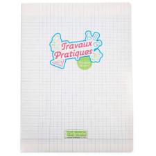 CAHIER TRAVAUX PRATIQUES 96 PAGES 240X320 POLYPRO INCOLORE CONQUERANT
