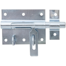 VERROU DE BOX POIGNEE PLATE + GACHE ATTACHEE ALBERTS 137076 - 100MM