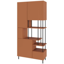 BIBLIOTHEQUE PERLA 18086 TERRACOTTA NOIRE