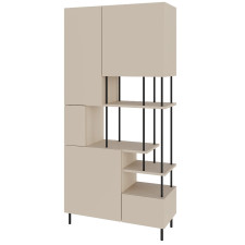 BIBLIOTHEQUE PERLA 18085 CREME NOIR