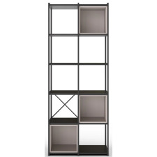 BIBLIOTHEQUE ANYA 18093 NOIR GRIS