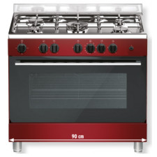 GAZINIERE FROMATIC 5G DONT 1 TRIPLE WOK F- GAZ TB 90X60CM BORDEAUX