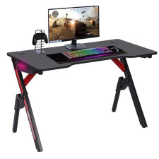 BUREAU GAMING AVEC LED- CN-2008 NOIR