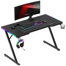 BUREAU GAMING AVEC LED - CN-2106G NOIR