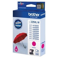 CARTOUCHE ENCRE BROTHER LC225XL MAGENTA 