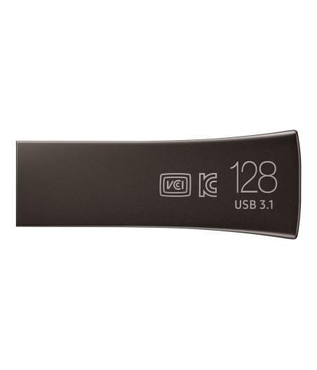 CLE USB SAMSUNG BAR PLUS 128GO TITAN GRAY