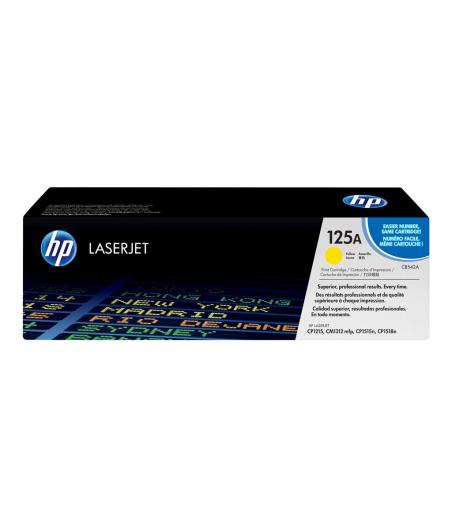 CARTOUCHE TONER HP CB542A 125A - JAUNE