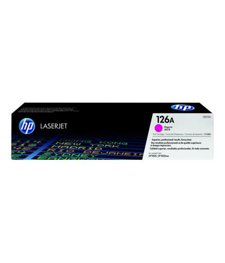 CARTOUCHE TONER HP CE313A 126A - MAGENTA - 1000 PAGES