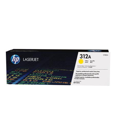 CARTOUCHE TONER HP CF353A 312A - JAUNE - 2700 PAGES