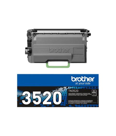 KIT TONER BROTHER TN3520 - NOIR