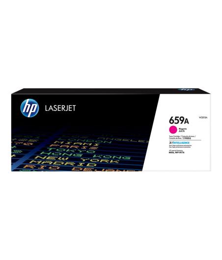 CARTOUCHE TONER HP W2013A 659A LASERJET -  MAGENTA - 13 000 PAGES