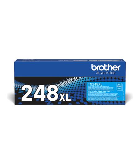 CARTOUCHE TONER BROTHER TN248XLC - CYAN - 2300 PAGES