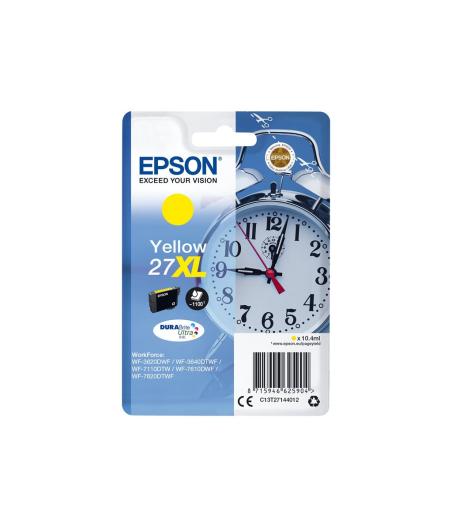 CARTOUCHE D'ENCRE EPSON C13T27144010 27XL - JAUNE - 1100 PAGES