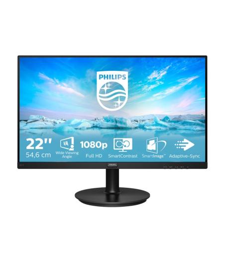 ECRAN PHILIPS 221V8A/00 MONITOR 21.5INCH FHD