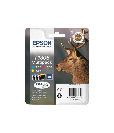CARTOUCHE D'ENCRE EPSON C13T13064022 MULTIPACK 3 COULEURS T1306