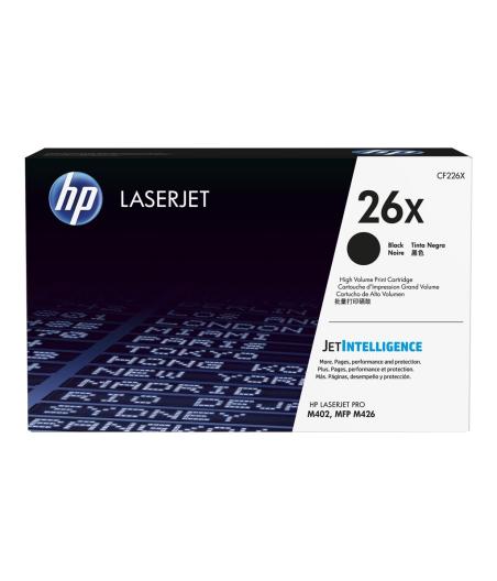 CARTOUCHE DE TONER HP CF226X 26X ORIGINAL NOIR