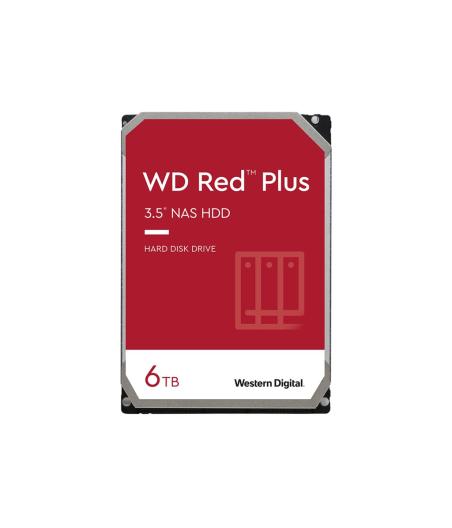 HDD INTERNE WD RED PLUS 6TO SATA 6GB/S 3.5P HDD