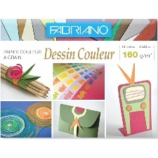 POCHETTE À DESSIN FABRIANO FORMAT 240 * 320 MM 160G