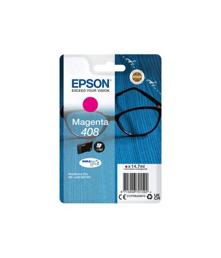 CARTOUCHE D'ENCRE EPSON T09J34010 SINGLEPACK MAGENTA 408 ULTRA INK