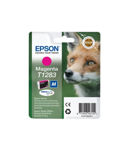 CARTOUCHE D'ENCRE EPSON T1283 SINGLEPACK DURABRITE - MAGENTA