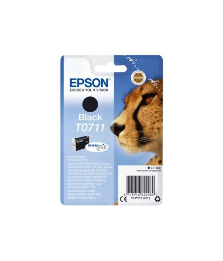 CARTOUCHE D'ENCRE EPSON T0711 DURABRITE SINGLEPACK - NOIR