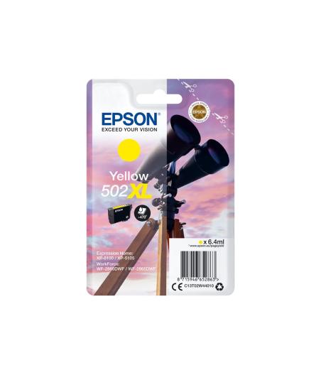 CARTOUCHE D'ENCRE EPSON SINGLEPACK - JAUNE 502XL