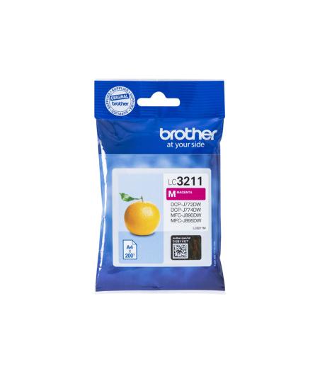 CARTOUCHE D'ENCRE BROTHER LC3211M - MAGENTA INK CARTRIDGE
