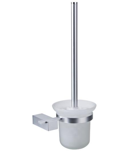 BROSSE DE TOILETTE ET SUPPORT CIEL05 CHROME