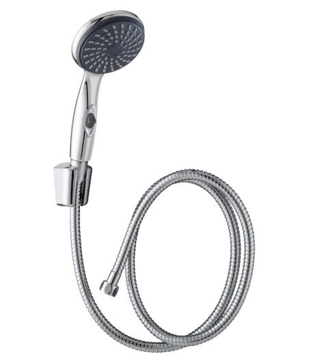 POMMEAU DE DOUCHE FLORA STOP-JET - AMANI-CHROME