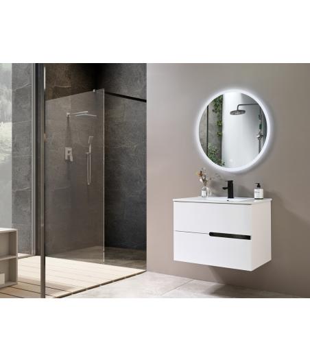 MEUBLE SALLE DE BAIN 1VASQUE WONGO+ MIROIR