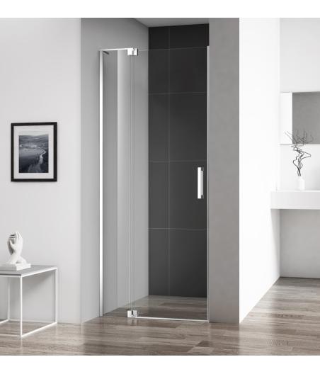 PORTE DE DOUCHE PIVOTANTE LOUIS-90 CHROME