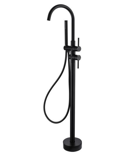 MITIGEUR BAIGNOIRE EN ILOT POLA  NOIR