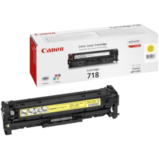 CARTOUCHE TONER CANON 718 JAUNE 2900 PAGES