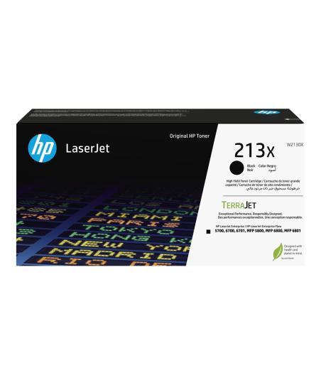 TONER HP 213X BLK ORIGINAL LASERJET TONER CRTG