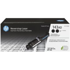 CARTOUCHE TONER HP NEVERSTOP LASER 143AD NOIRE 2500 PAGES PACK DE 2