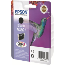 CARTOUCHE D'ENCRE EPSON T0801 NOIRE BLISTER 7.4ML