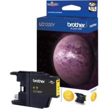 CARTOUCHE D'ENCRE BROTHER LC1220Y JAUNE 300 PAGES