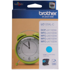 CARTOUCHE D'ENCRE BROTHER LC125XL-C CYAN 1200PAGES