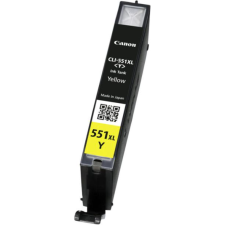 CARTOUCHE D'ENCRE CANON 1LB CLI-551XL JAUNE 11ML 685 PAGES