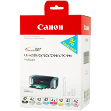 CARTOUCHE D'ENCRE CANON 1LB CLI-42 MULTICOLORE 835-900 PAGES PACK DE 8